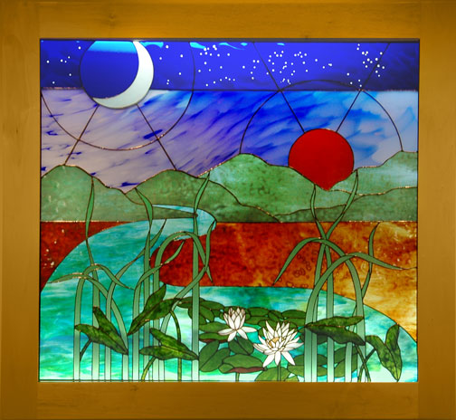 Stained Glass Focal Panel